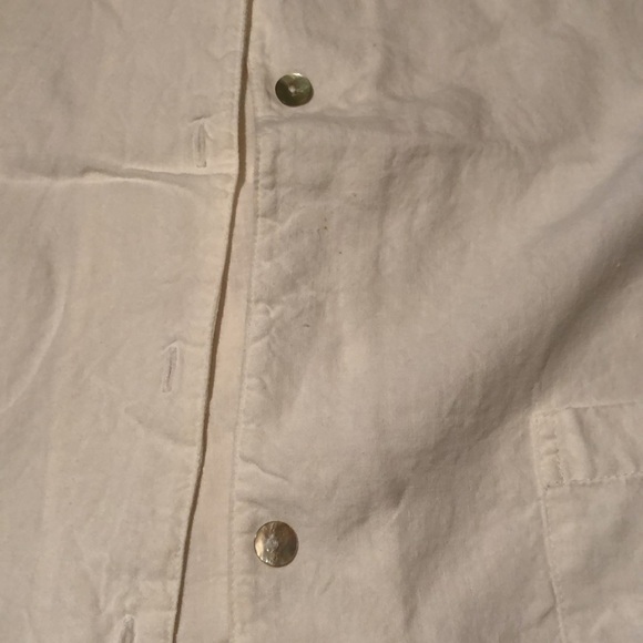 "Joan" Soft Linen Pyjama Top Only - Picture 6 of 7